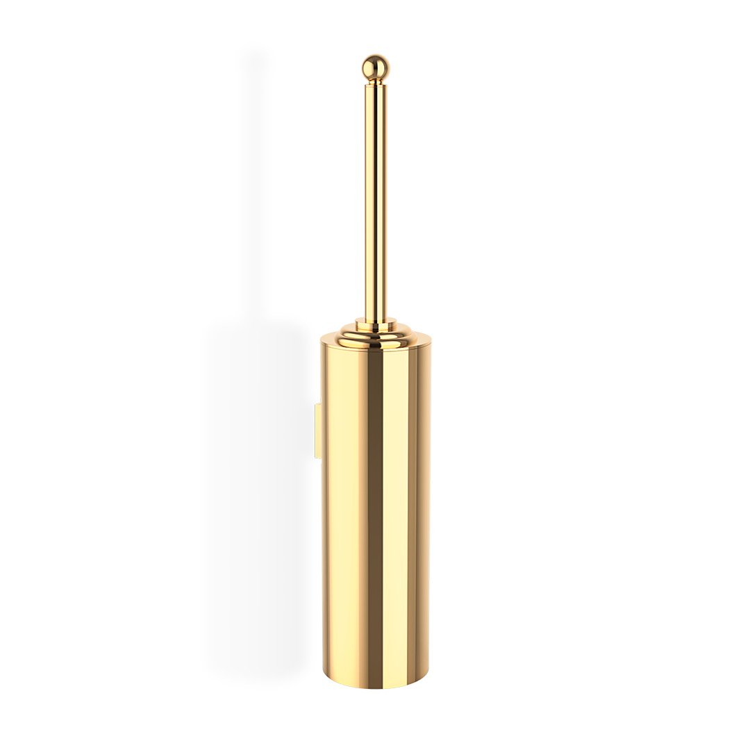 Gold toilet shop brush